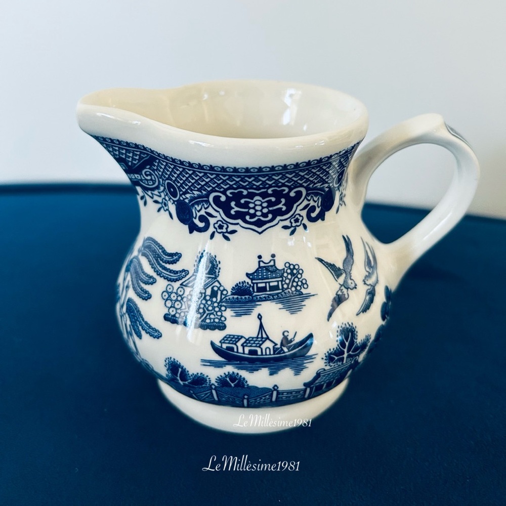Vintage Churchill Willow Georgian Ceramic Creamer